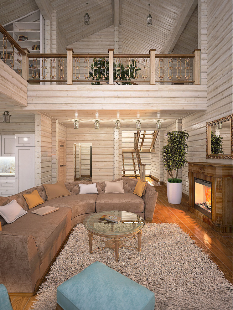 Коттедж из клеёного бруса