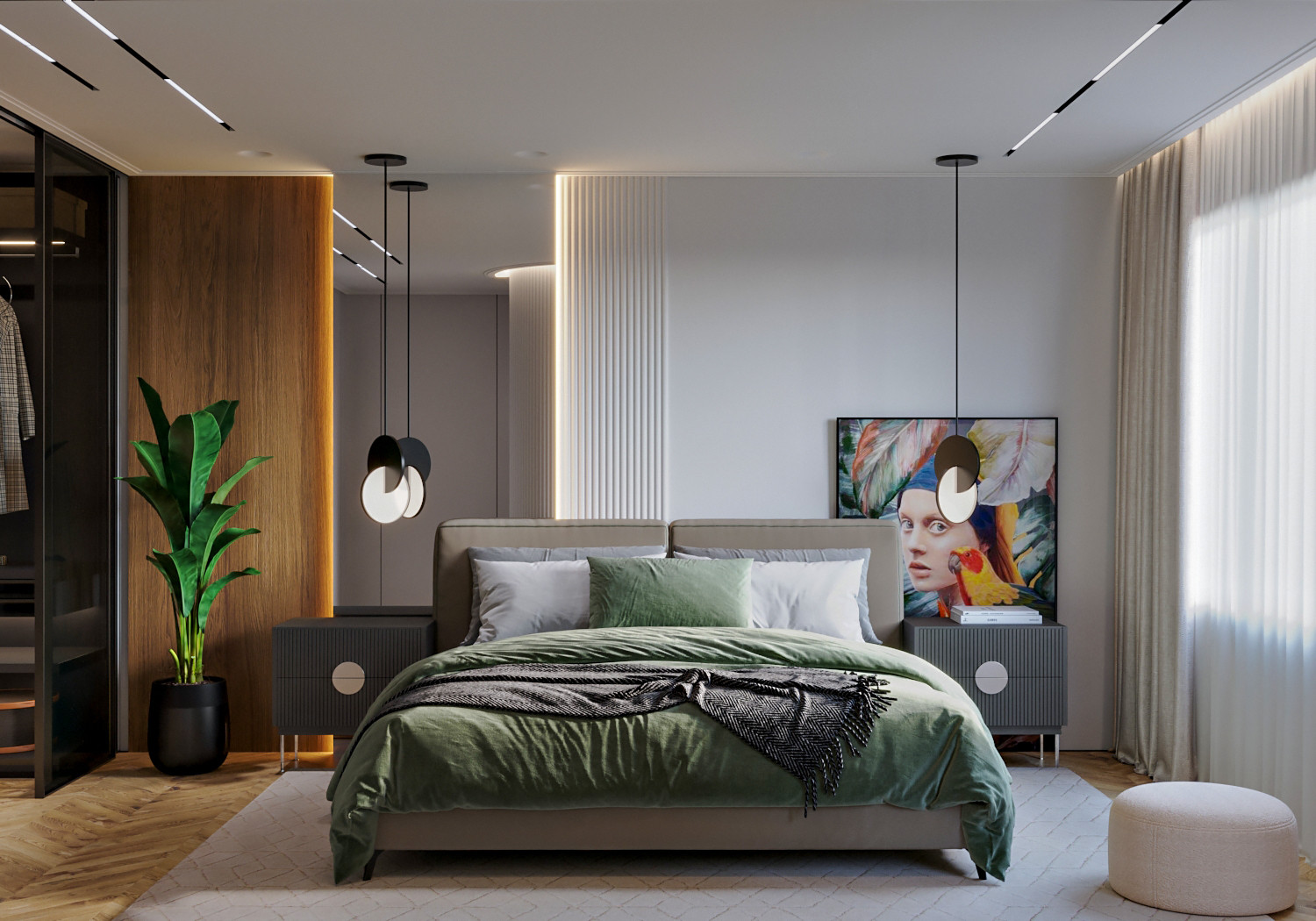 Трехкомнатная квартира на 16 этаже с видом на море, жк Горизонт