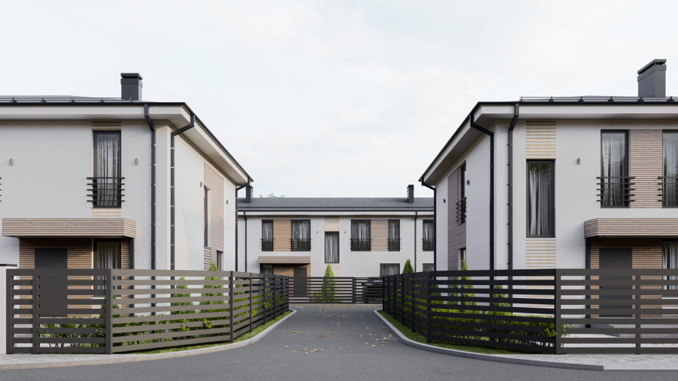 Визуализация таунхаусов в Тюмени