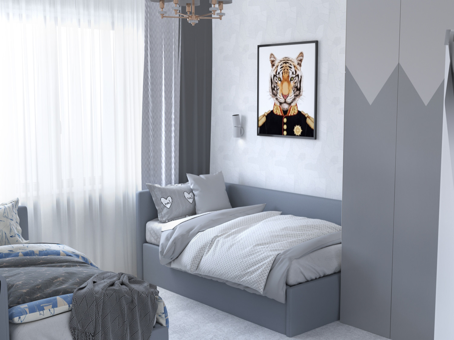 Дизайн частного дома в стиле неоклассика с элементами арт-дэко