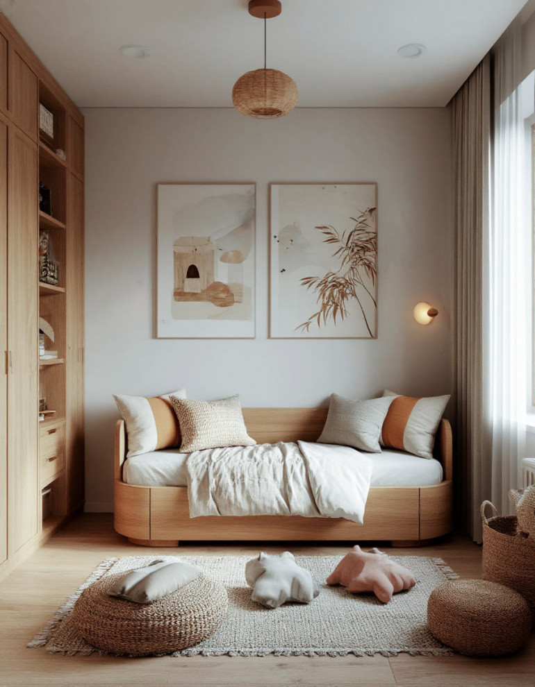 Визуализация детской комнаты в различных стилях