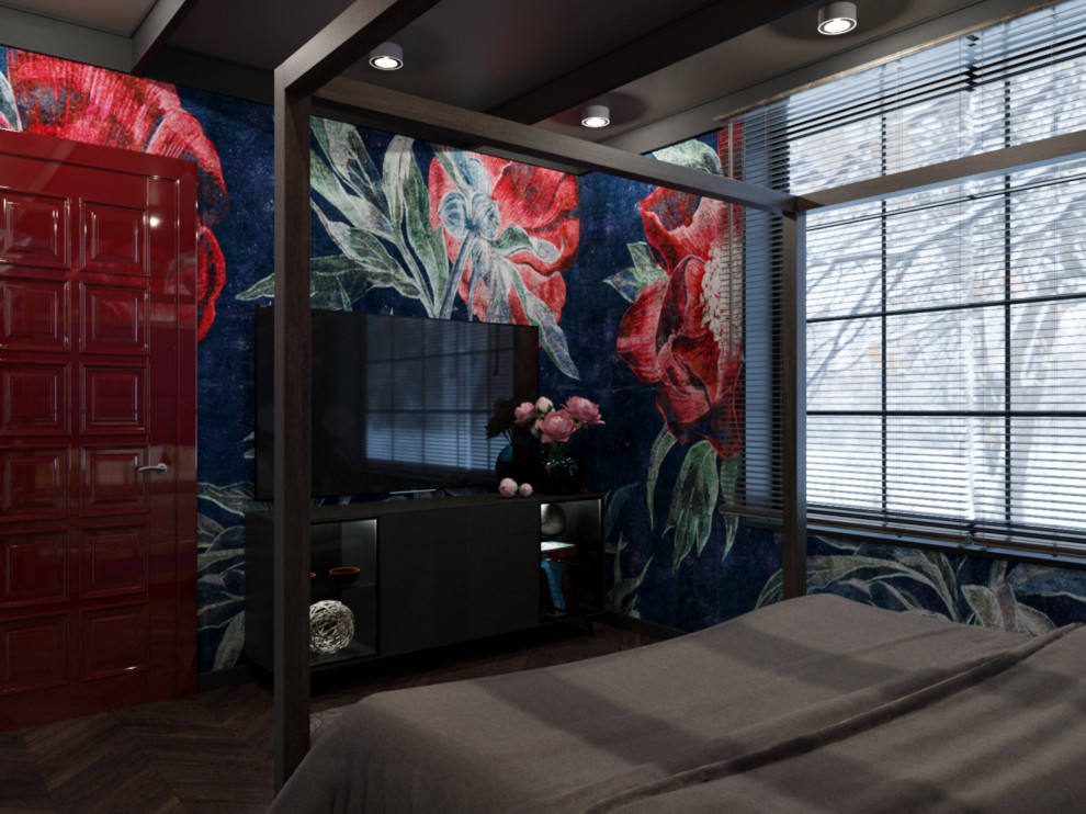 Обложка проекта: Спальня в ЖК LIFE-Ботанический сад