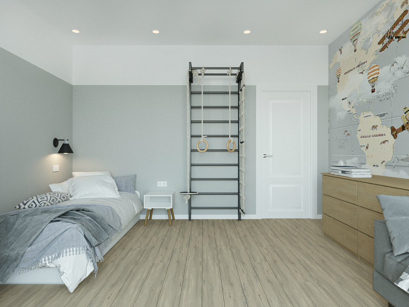 Интерьер квартиры в ЖК Жемчужный берег