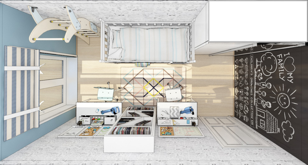 Детская для близнецов