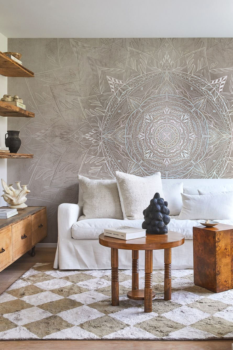 Дизайнерские обои "Мандала"