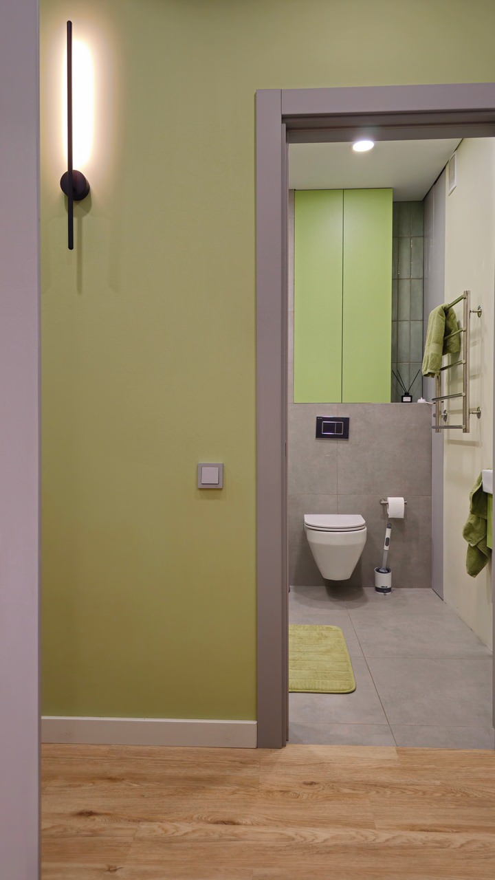 Квартира с цветными акцентами