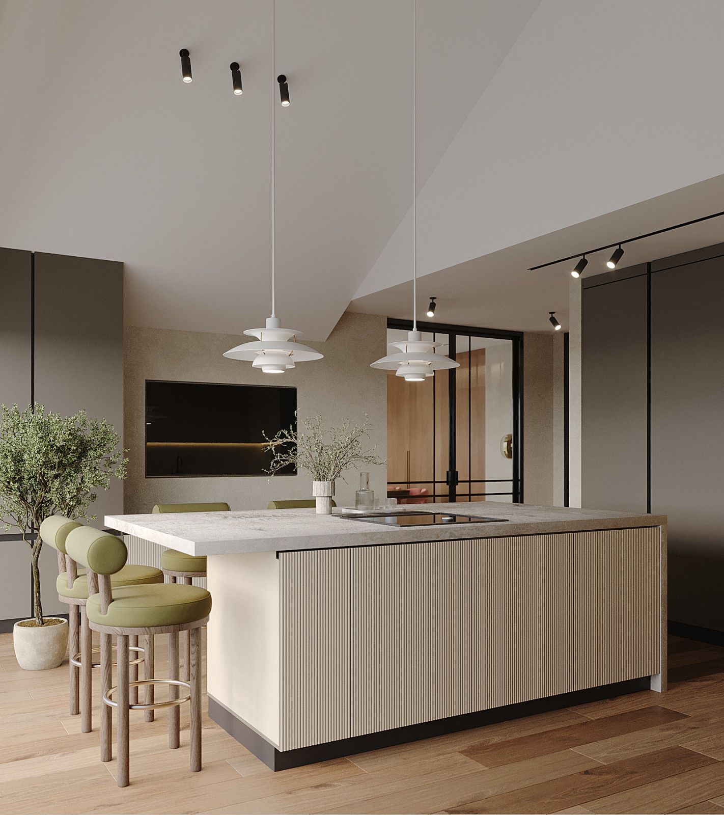 Дизайн-проект загородного дома в пригороде Лондона