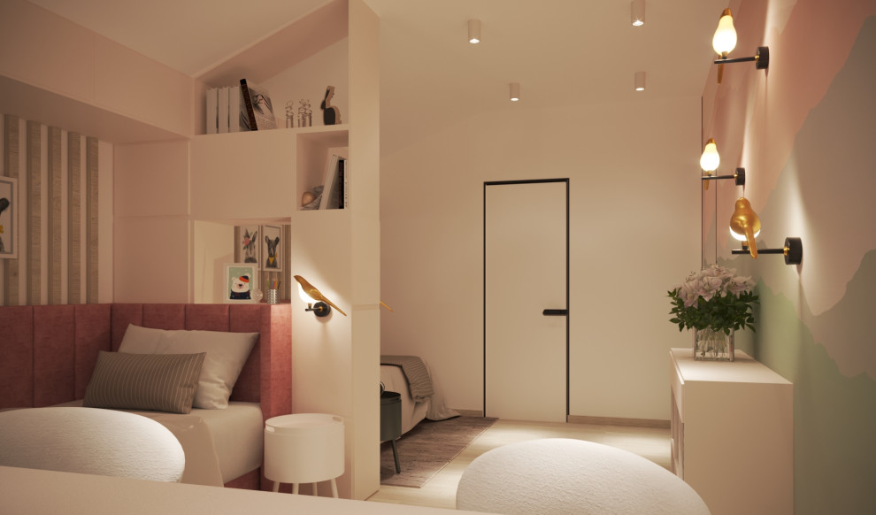 Дом 120 кв.м. _Детская комната_ Современный стиль