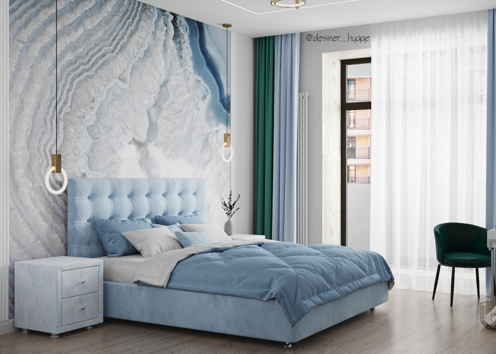 Спальня с фотообоями