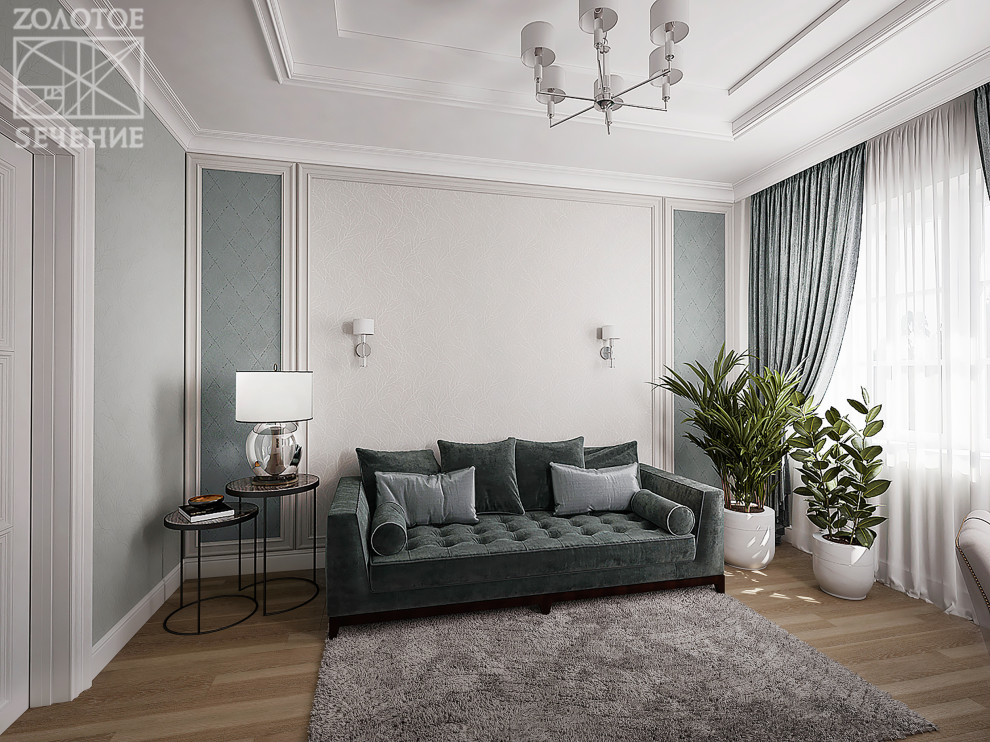 Изысканная нежность загородного дома