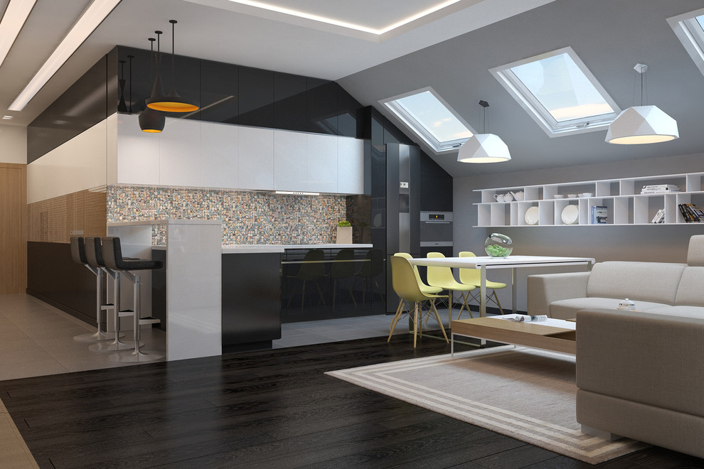 Дизайн интерьера (Техно в минимализме)