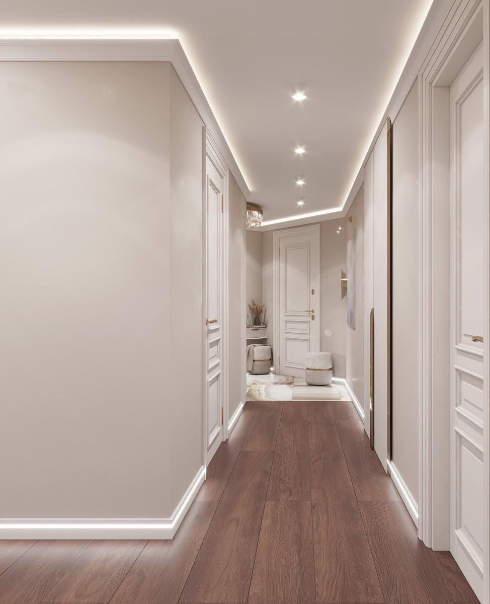 Проект квартиры 130 кв.м. 2021г.