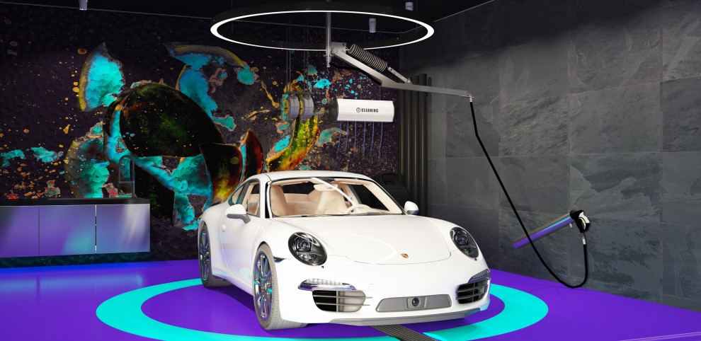 Дизайн проект авторского интерьера  Детейлинг Центра