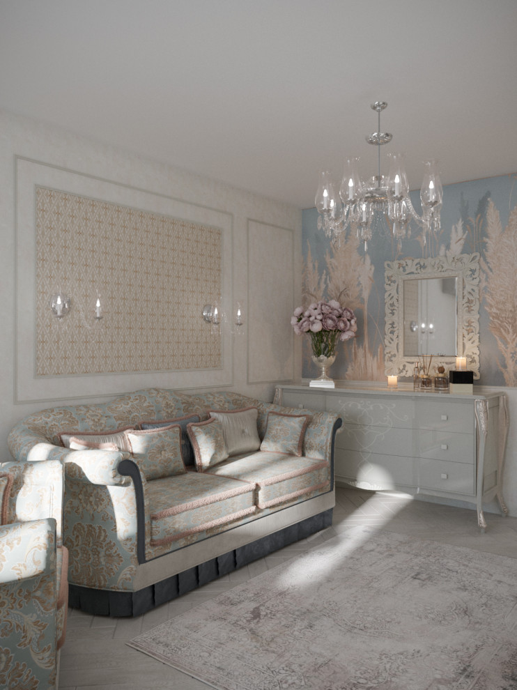 Трехкомнатная квартира в классическом стиле