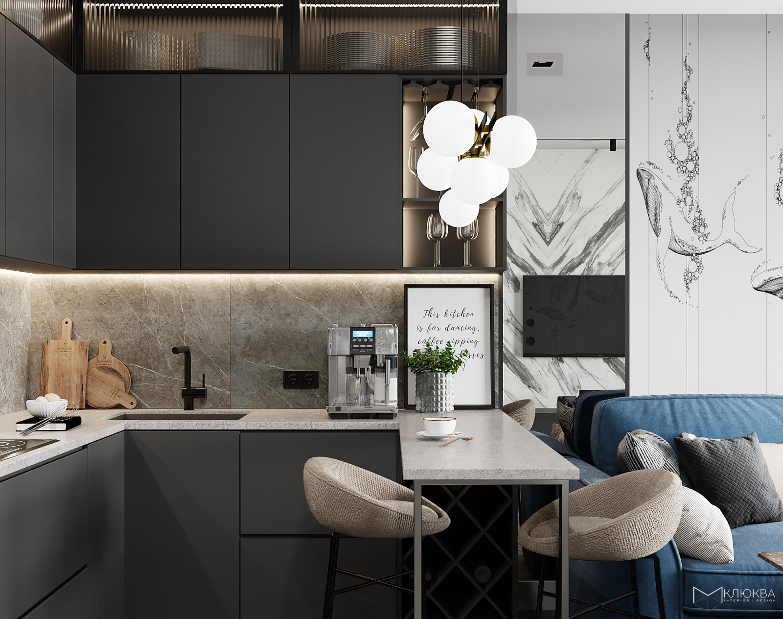 Проект квартиры ЖК "Оранж Парк", г. Москва