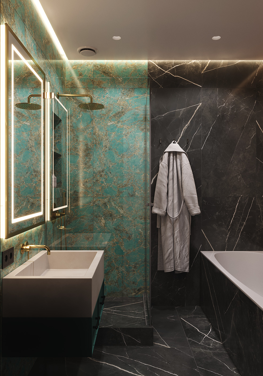 Дерево и камень