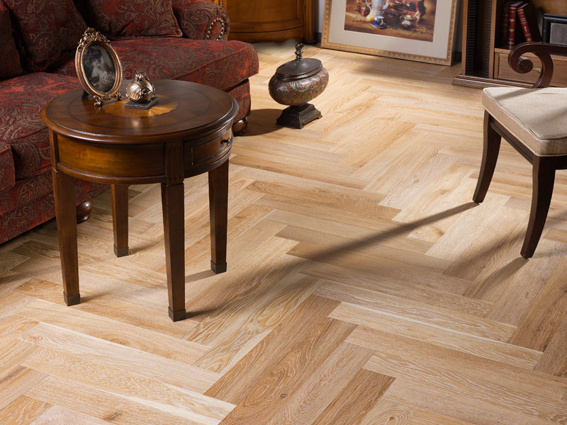 Hardwood parquet