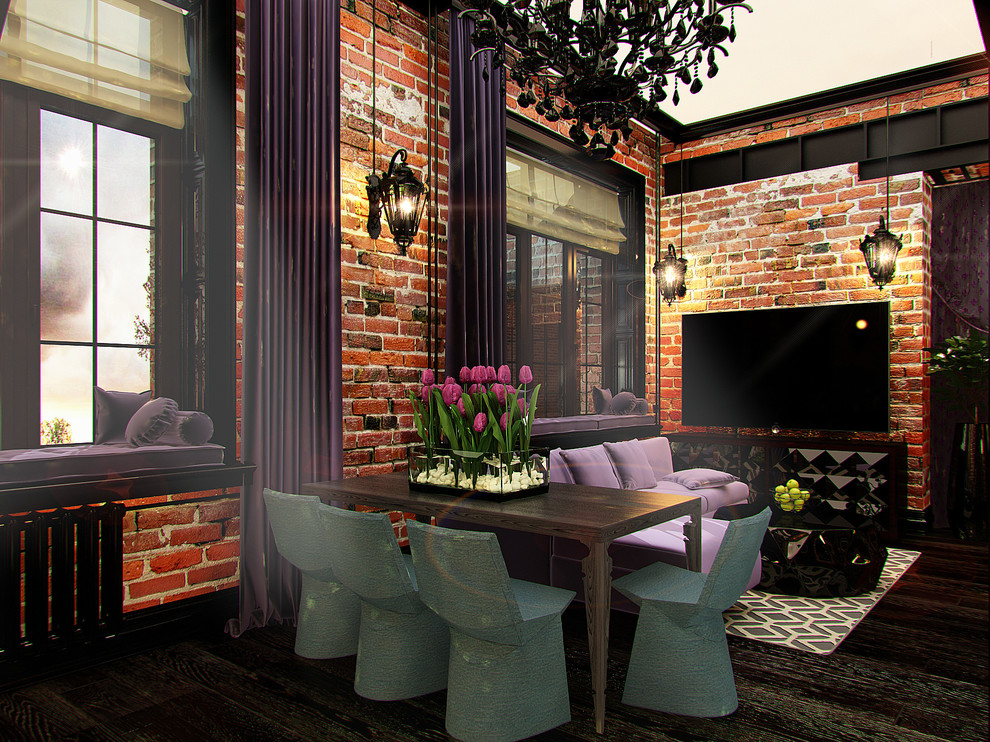 Обложка проекта: Квартира в стиле LOFT в Москве «Зодчество 2015_Интерьер»