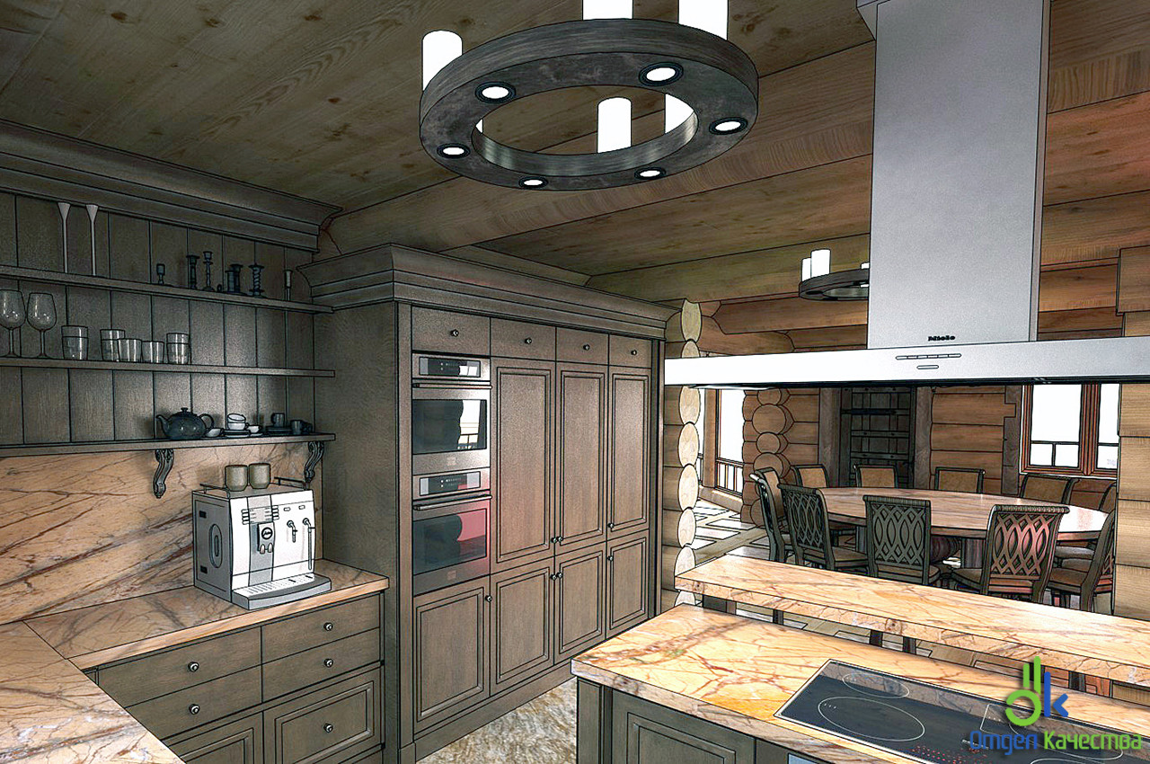 Интерьер загородного дома