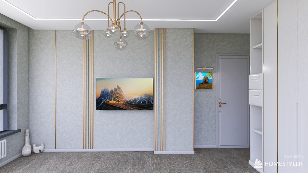 ЖК Golden city. Эклектика: модерн & лофт.