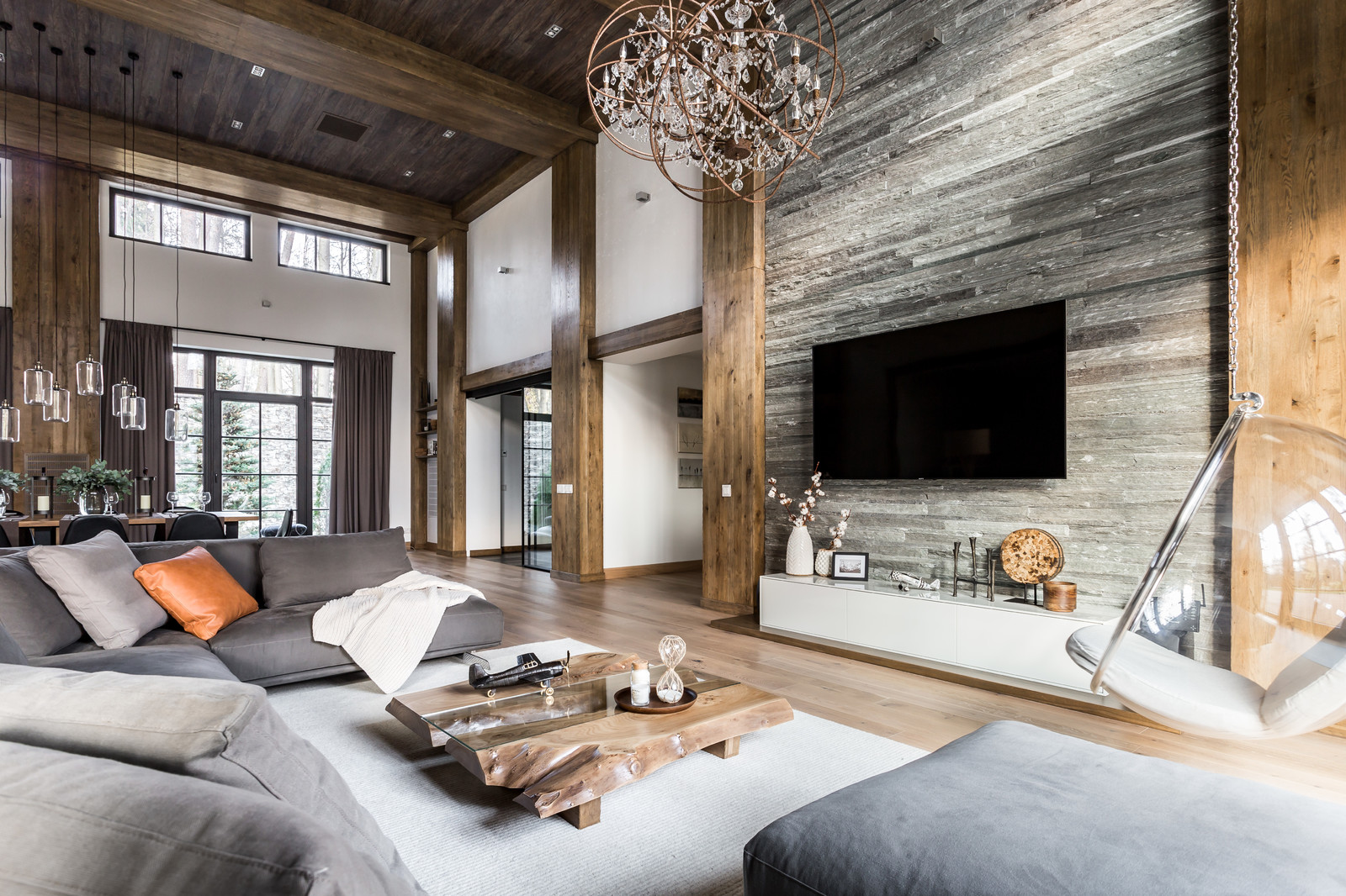 Современное шале в Подмосковье