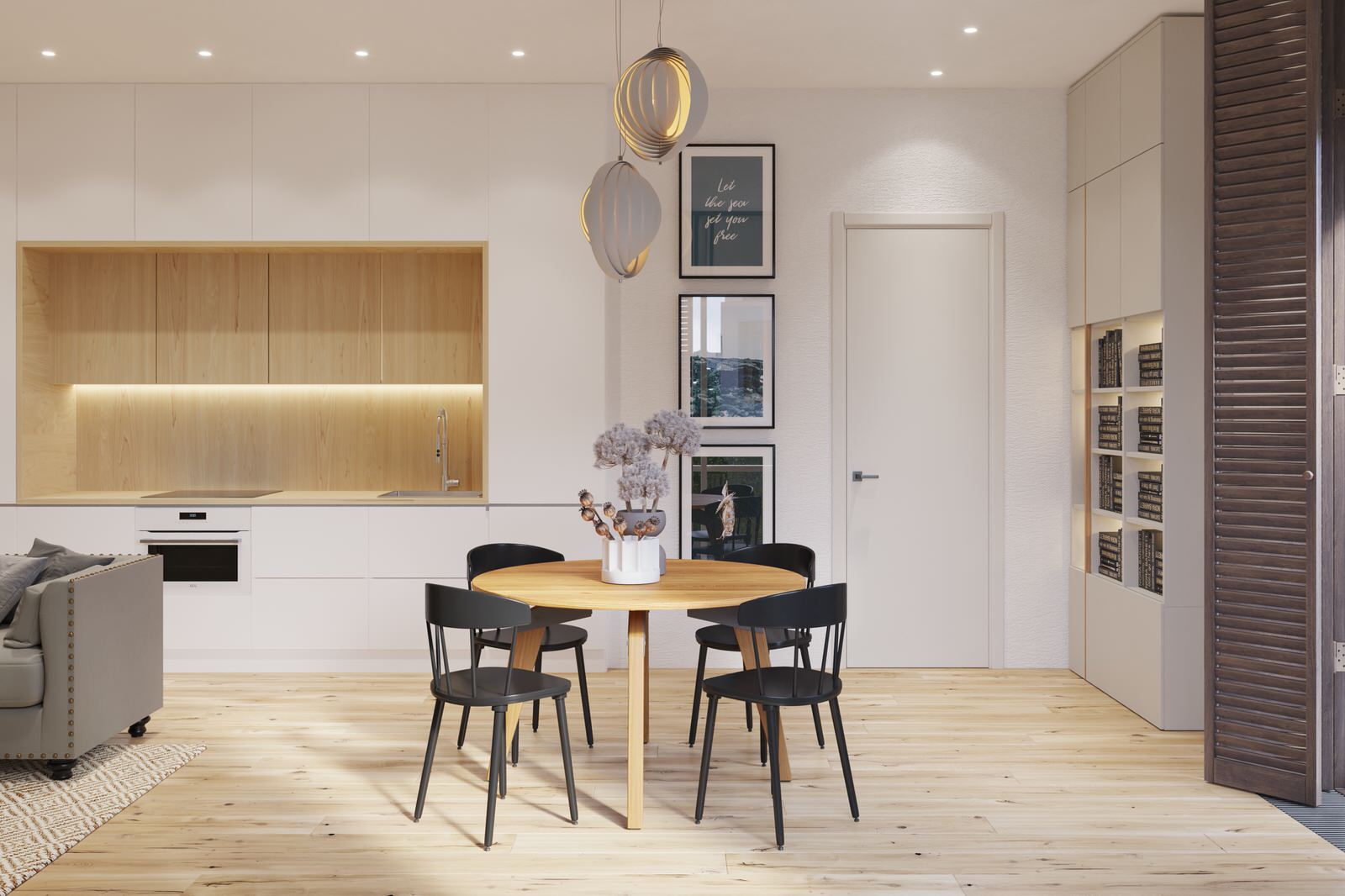 кухня-гостиная