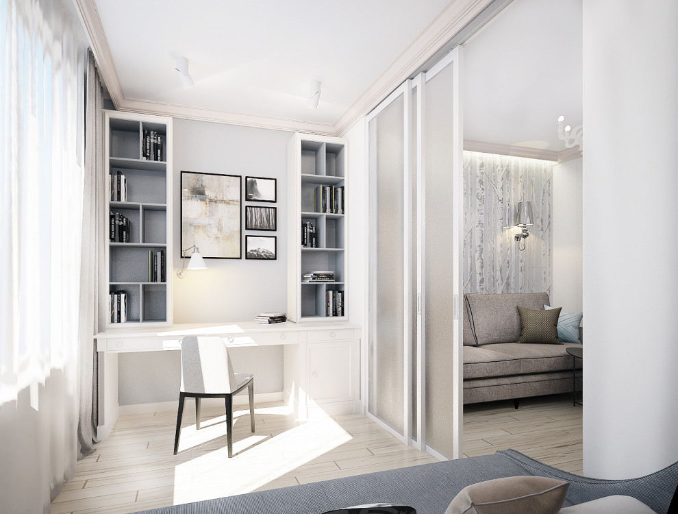 Однушка в розовых тонах на Пифагоре