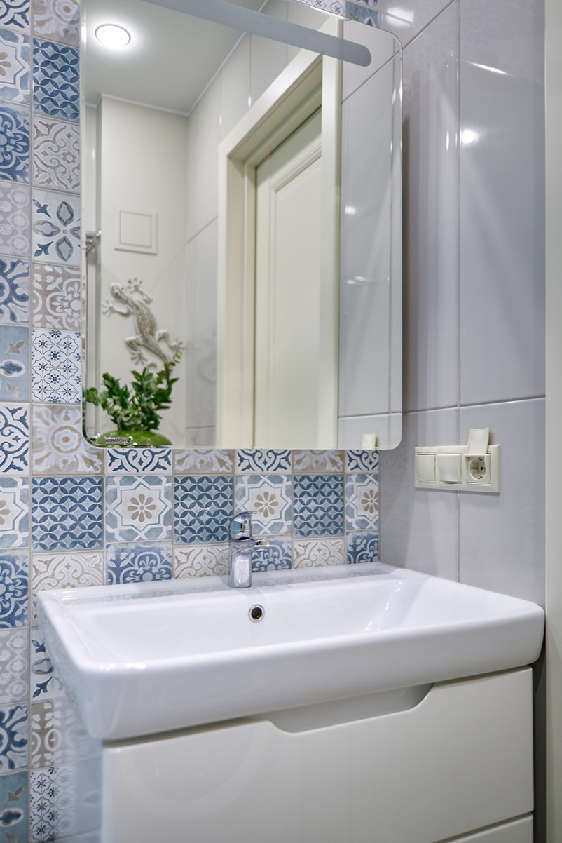 Наивное настроение. Яркая и свежая квартира в Москве.