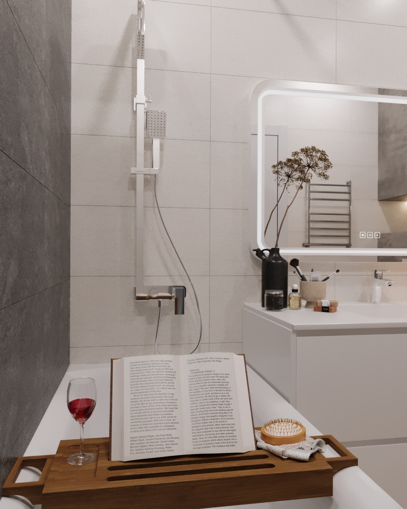 Обложка проекта: Минимализм и контраст