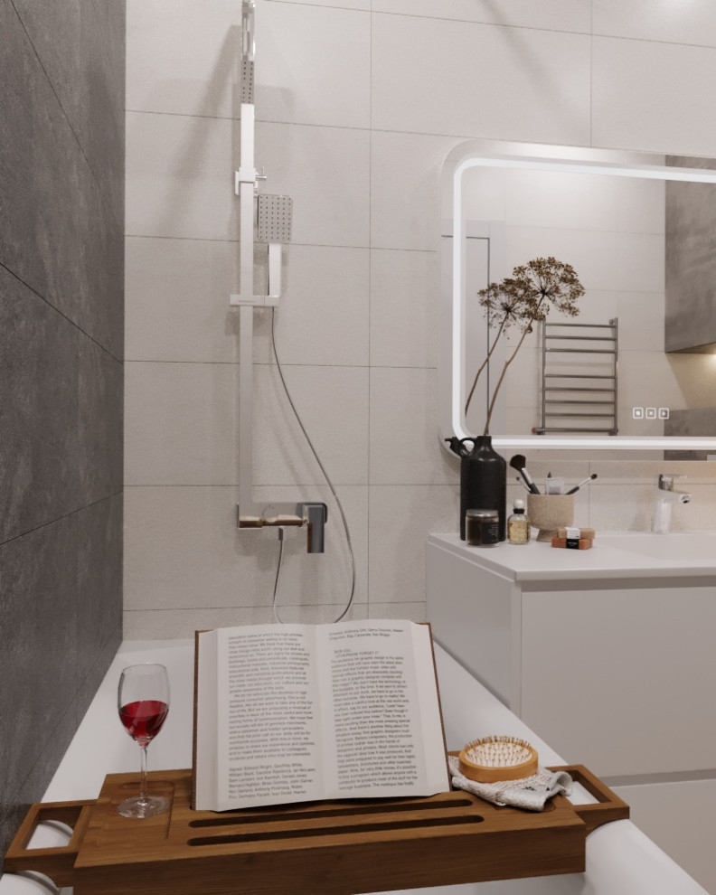 Обложка проекта: Минимализм и контраст