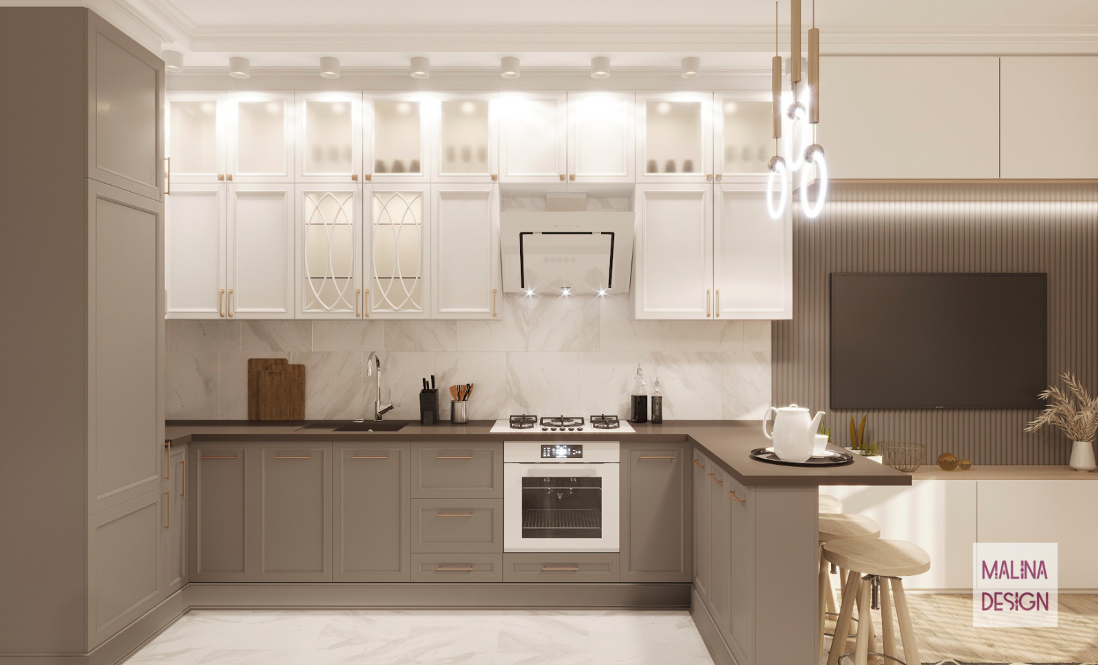 Квартира в доме возле горы Бештау •