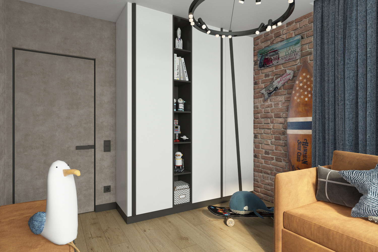 Проект 4-комнатной квартиры в Москве