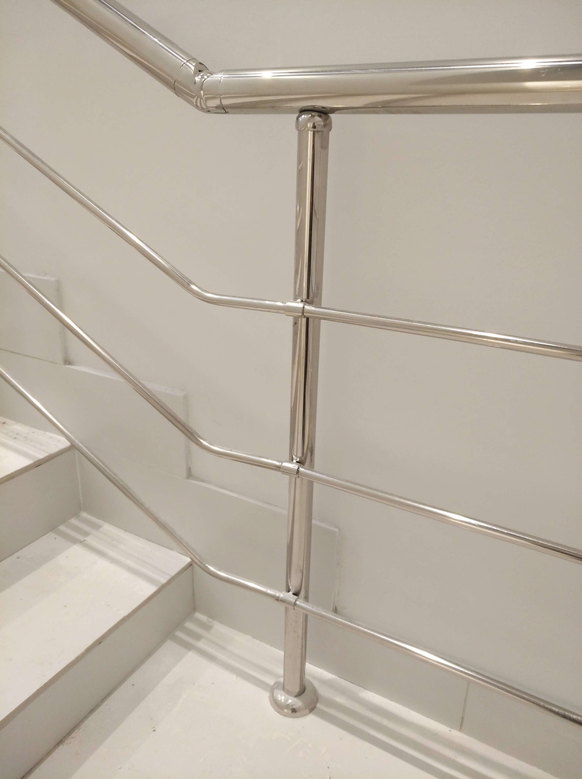 Нержавеющее ограждение со стеклом