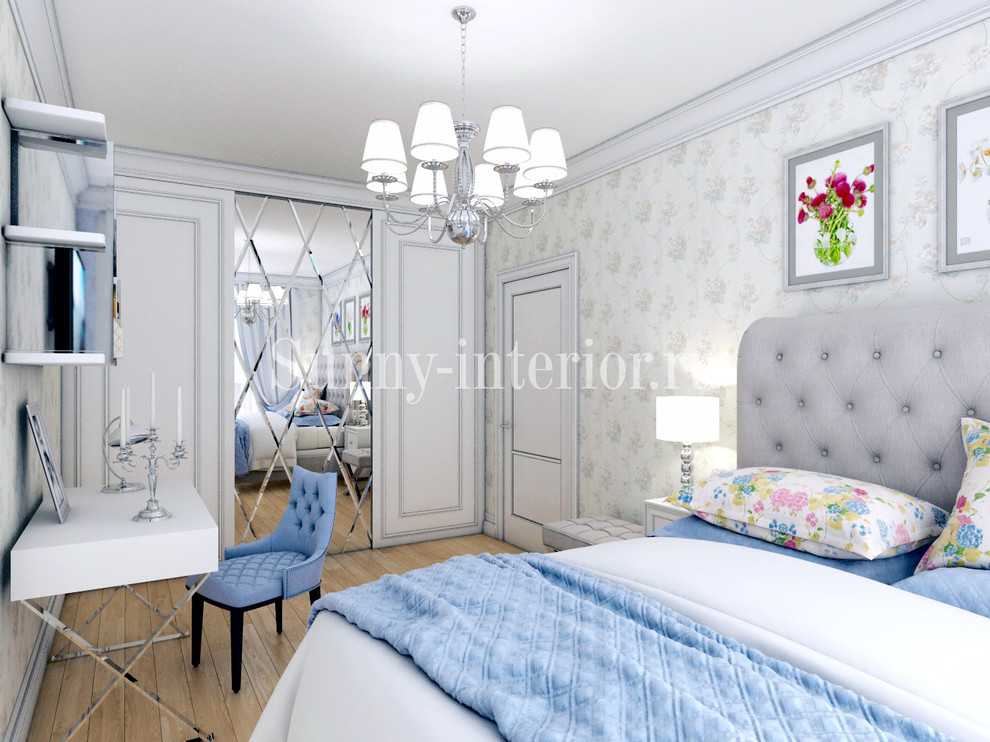 Интерьер квартиры "все в цветочек"