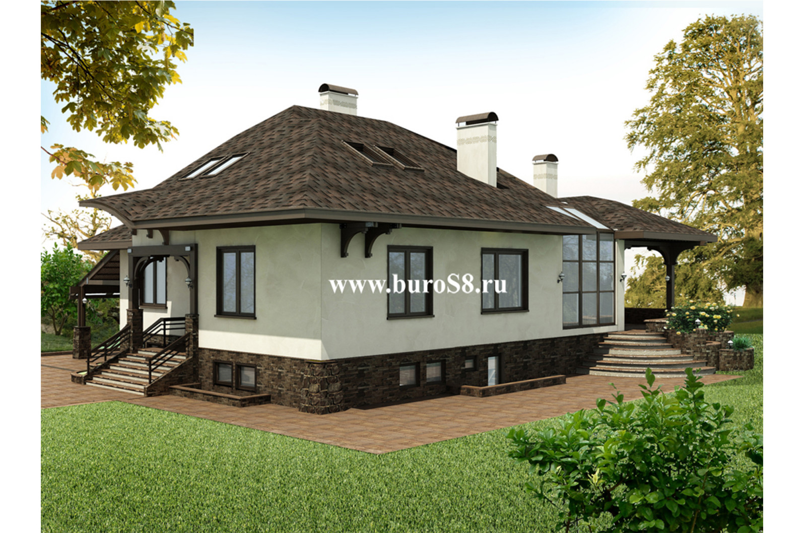 п. Жуковка Частный дом - 550 кв.м