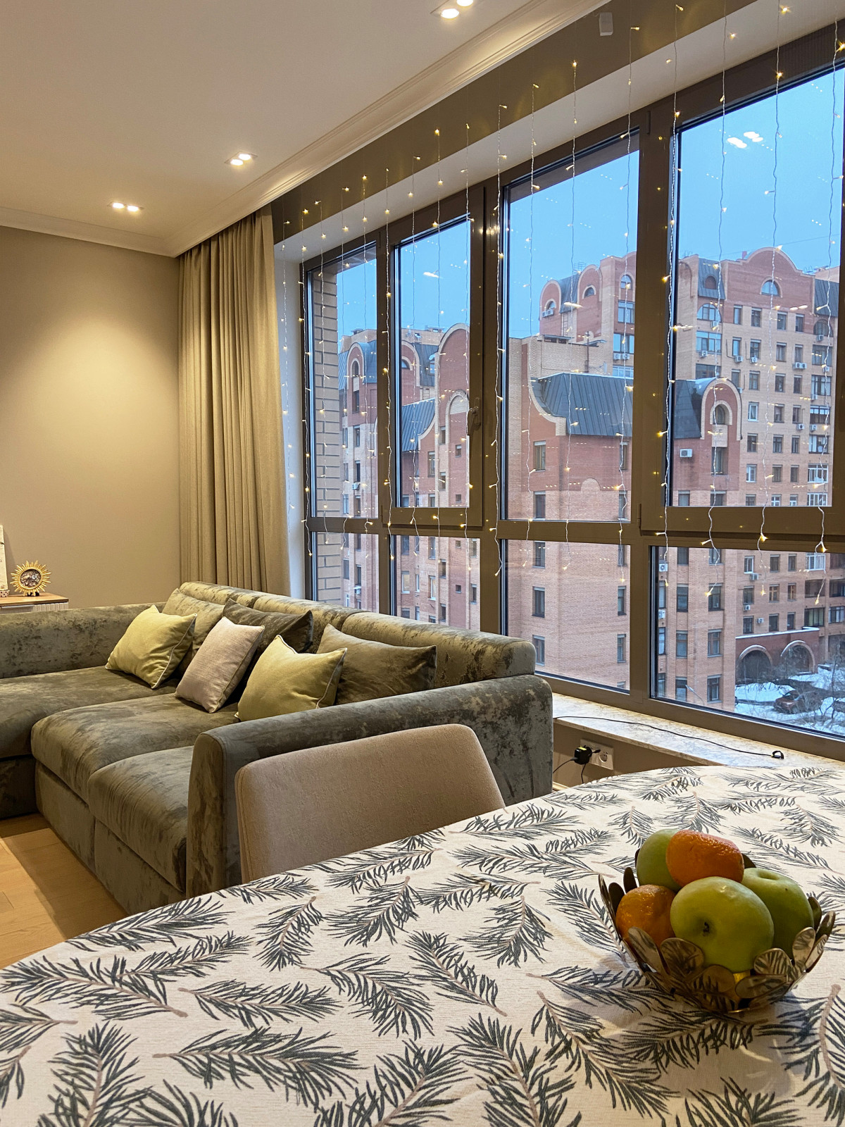 Тектильное оформление на Тихвинской улице