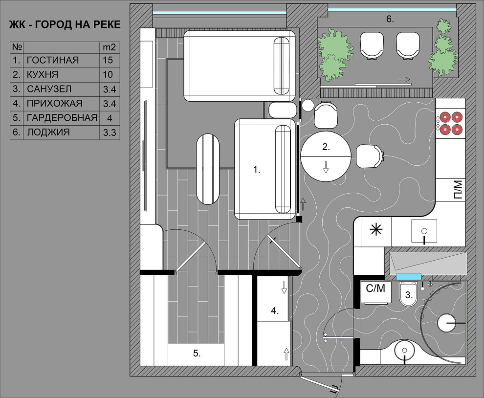 ЖК Город на реке.