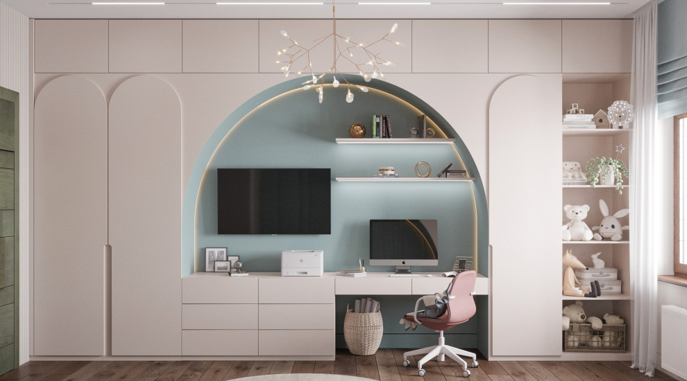 PRIVATE INTERIOR. HOUSE IN ODINTSOVO