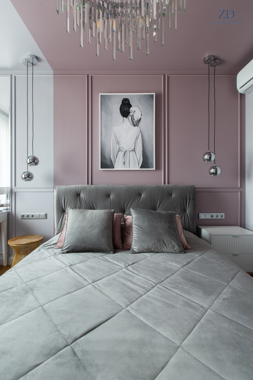 Цвет в интерьере, квартира в Куркино.