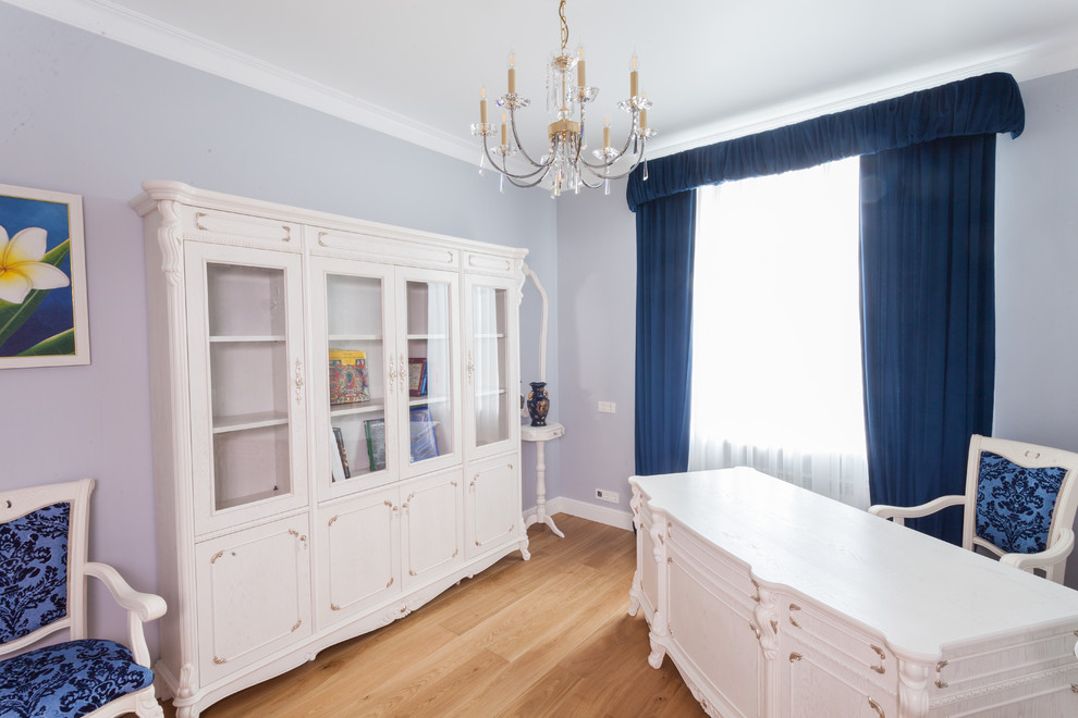 Неокласика с элементами востока. 100м2