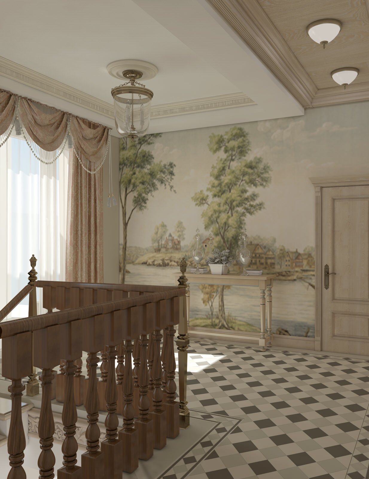 Дом в классическом