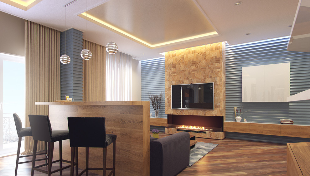 Гостиная в современном стиле