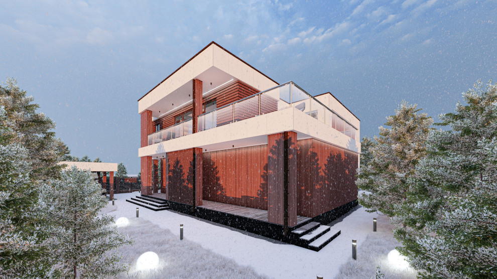 Жилой дом под Казанью. Пос. Форест Парк