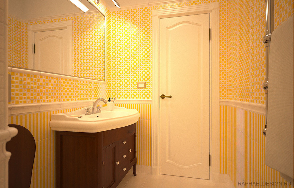 Дизайн интерьера ванной в средиземноморском стиле
