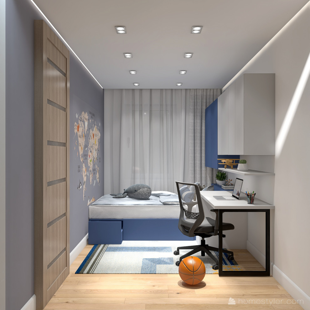 Детская комната для мальчика 10 м2