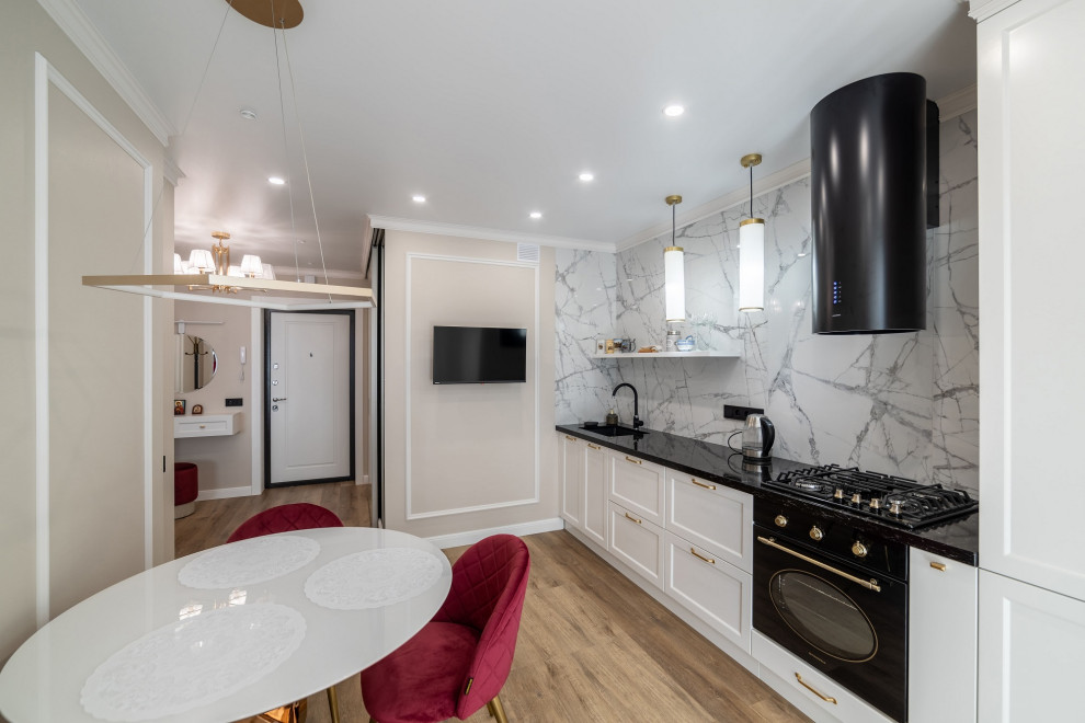 Обложка проекта: Дизайн квартиры в едином стиле, эмаль+плёнка, г.Рязань