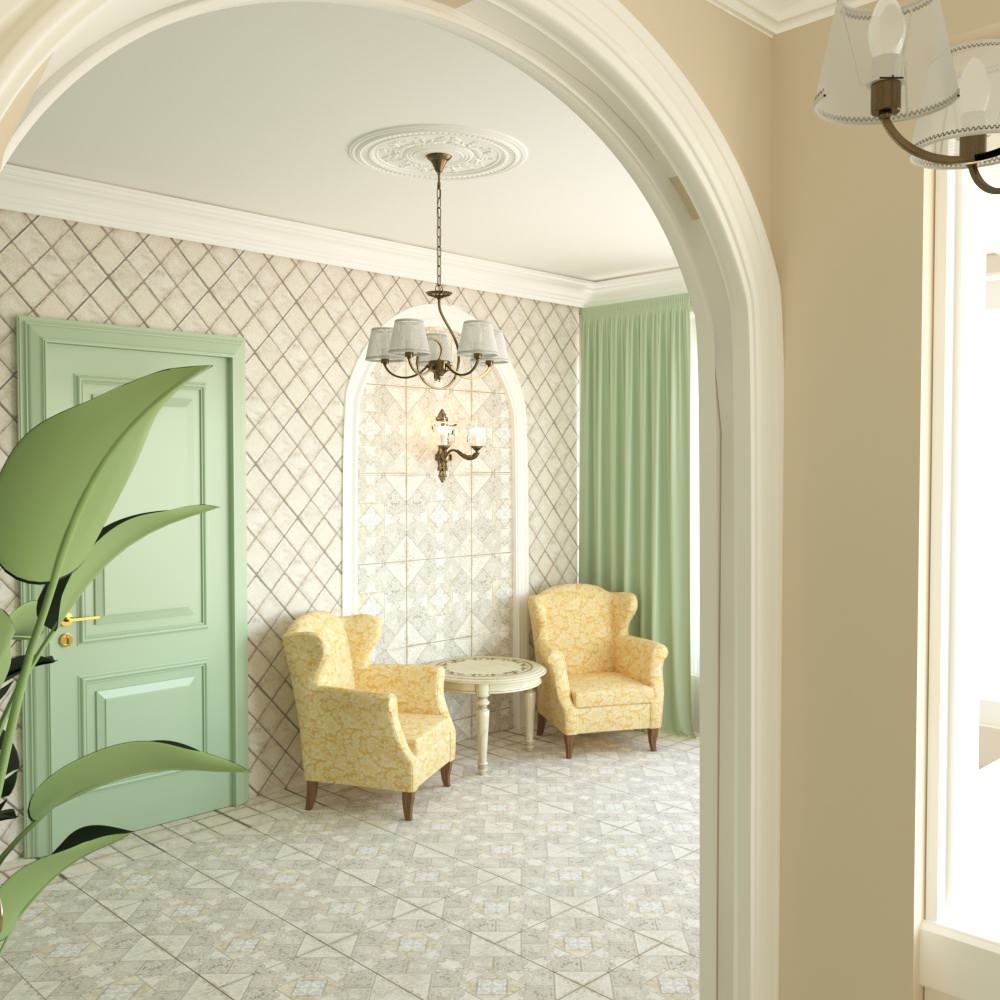 Дизайн зоны барбекю, басена