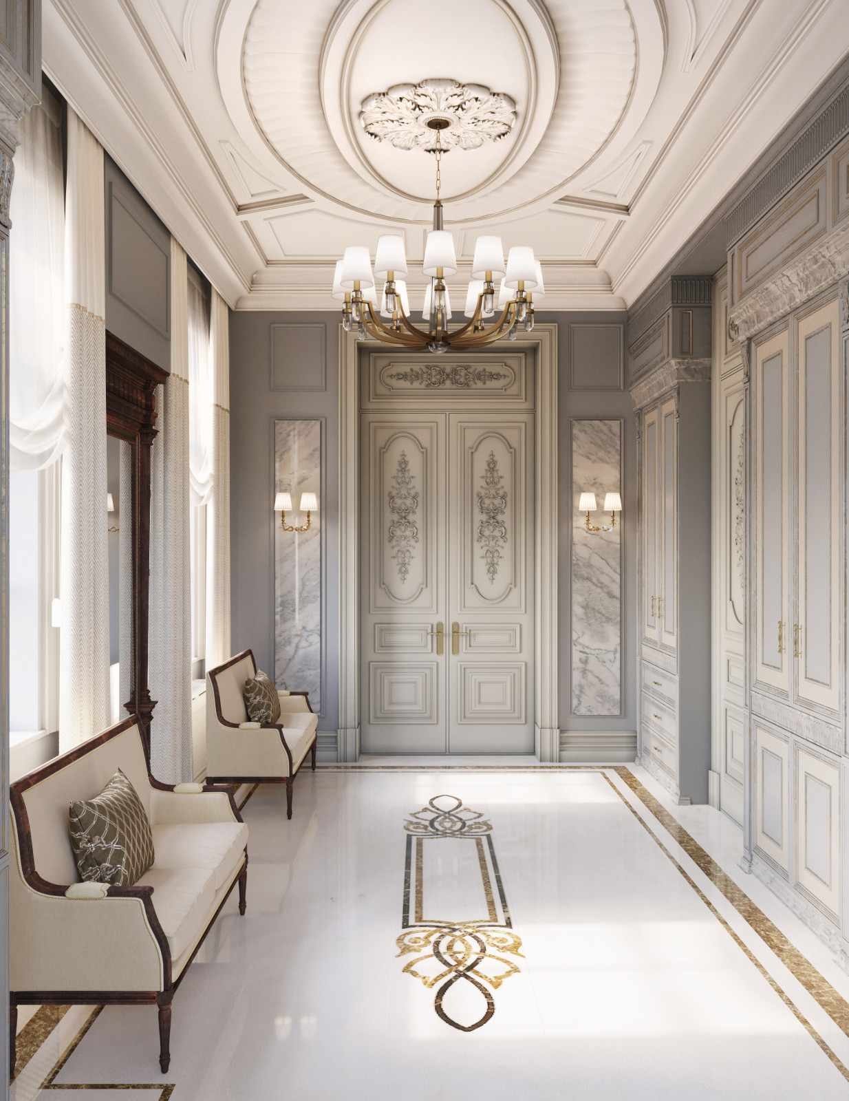 Дом в классическом стиле