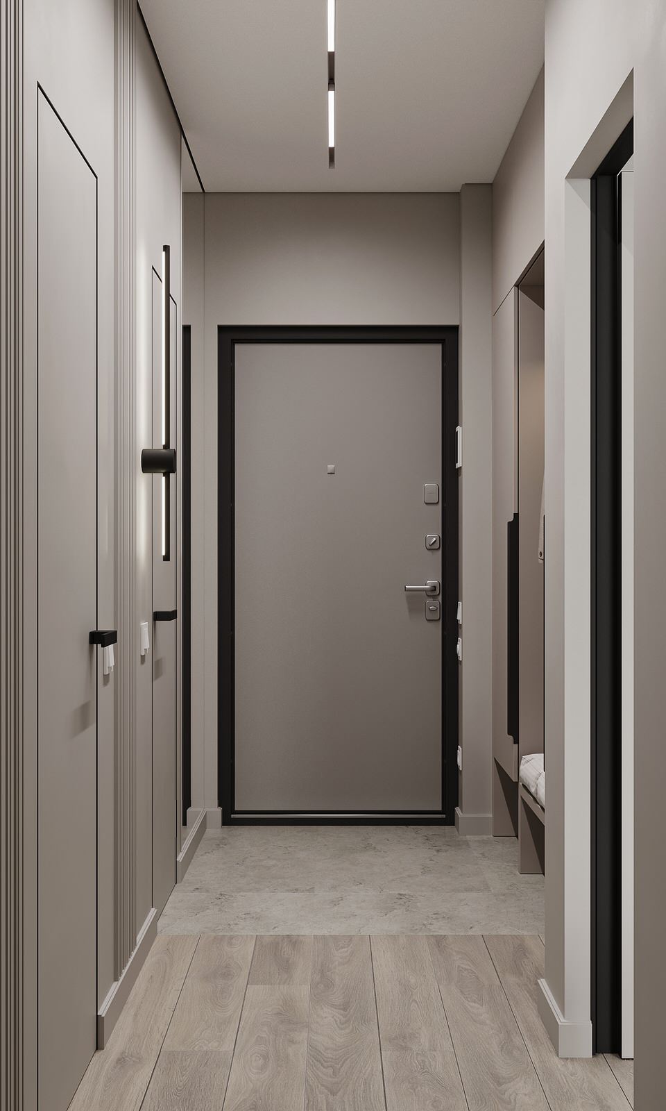 Интерьер квартиры в ЖК "Гармония"