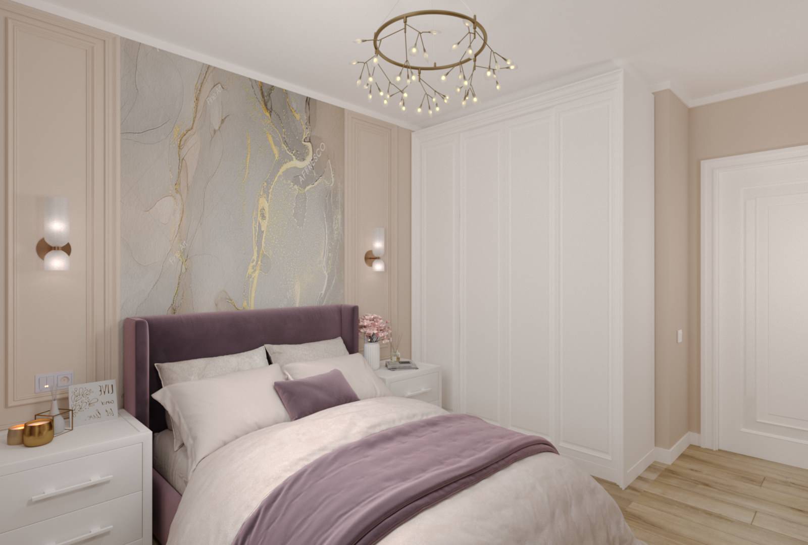 Проект квартиры 75 кв.м г.Тюмень